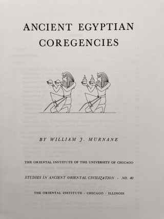 Ancient Egyptian coregencies