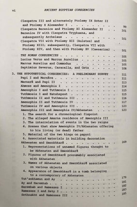 Ancient Egyptian coregencies