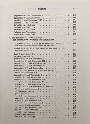 Ancient Egyptian coregencies