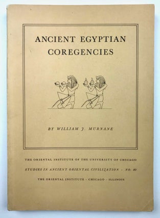 Item #M1175c Ancient Egyptian coregencies. MURNANE William