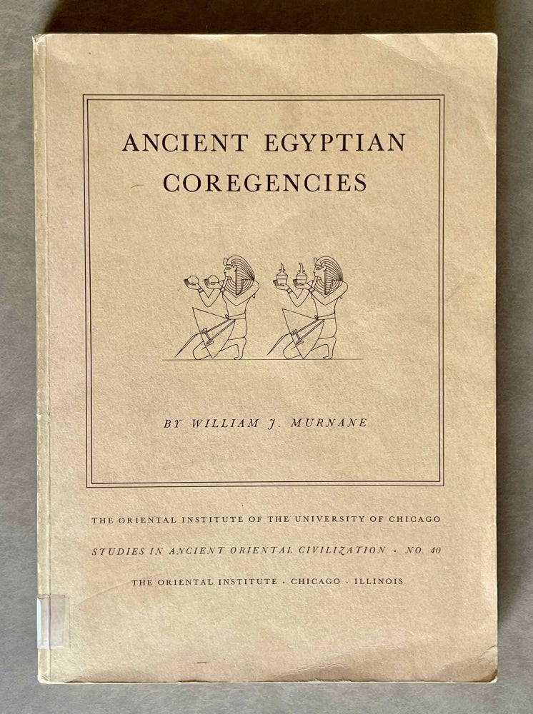 Item #M1175d Ancient Egyptian coregencies. MURNANE William.[newline]M1175d-00.jpeg
