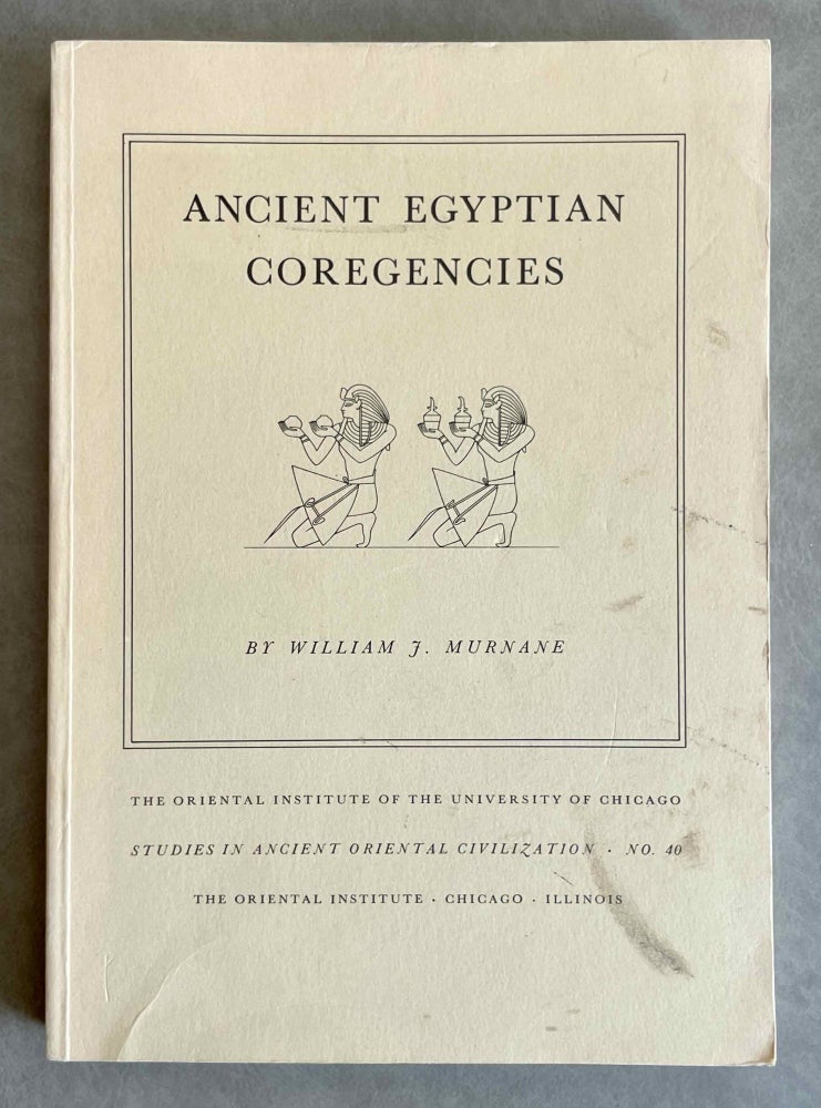Item #M1175e Ancient Egyptian coregencies. MURNANE William.[newline]M1175e-00.jpeg