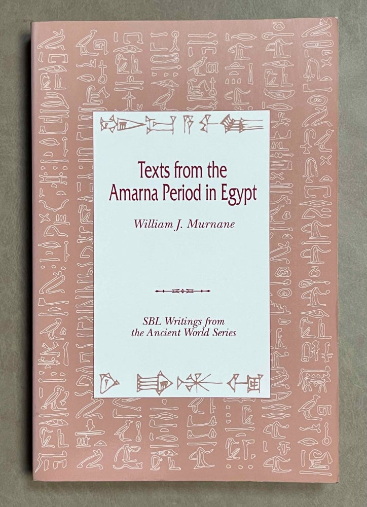 Item #M1176 Texts from the Amarna period in Egypt. MURNANE William.[newline]M1176-00.jpeg