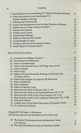 Texts from the Amarna period in Egypt