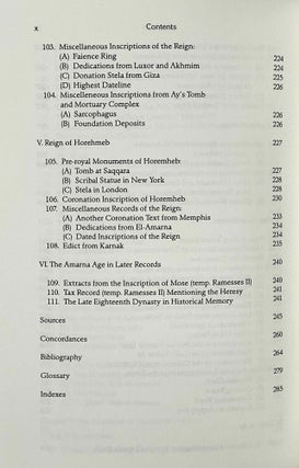 Texts from the Amarna period in Egypt