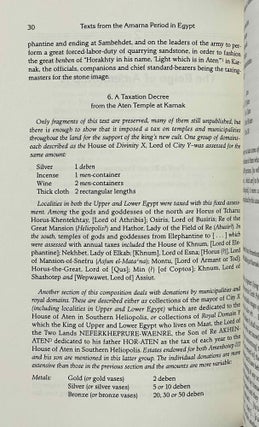 Texts from the Amarna period in Egypt