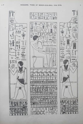 Saqqara mastabas. Part I. And Gurob. Part II. (complete set)[newline]M1181-04.jpg
