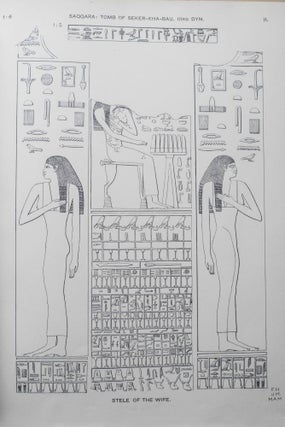 Saqqara mastabas. Part I. And Gurob. Part II. (complete set)[newline]M1181-06.jpg
