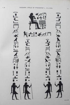Saqqara mastabas. Part I. And Gurob. Part II. (complete set)[newline]M1181-07.jpg