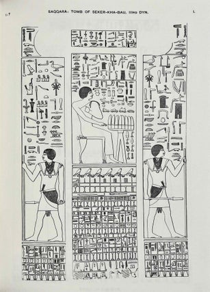 Saqqara mastabas. Part I. And Gurob. Part II. (complete set)[newline]M1181a-05.jpeg