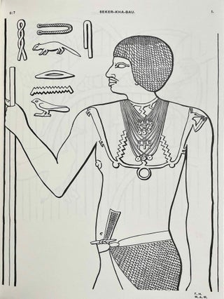 Saqqara mastabas. Part I. And Gurob. Part II. (complete set)[newline]M1181a-10.jpeg