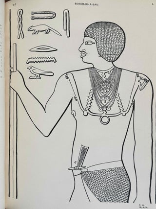 Saqqara mastabas. Part I. And Gurob. Part II. (complete set)[newline]M1181e-17.jpeg