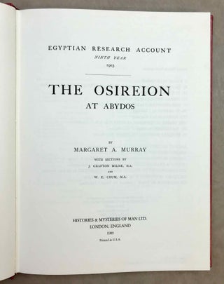 The Osireion at Abydos