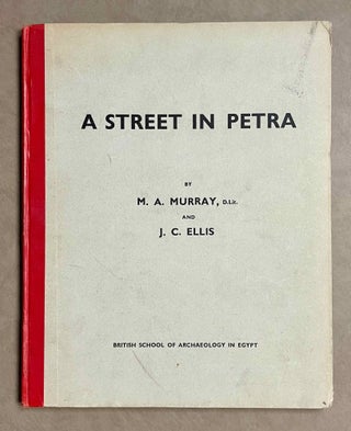 Item #M1186 A street in Petra. MURRAY Margaret Alice - ELLIS J. C[newline]M1186-00.jpeg
