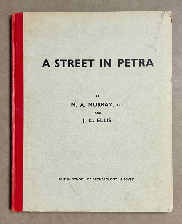 Item #M1186 A street in Petra. MURRAY Margaret Alice - ELLIS J. C.[newline]M1186-00.jpeg