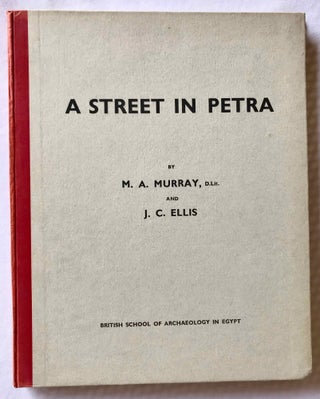 Item #M1186b A street in Petra. MURRAY Margaret Alice - ELLIS J. C[newline]M1186b.jpg
