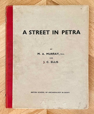 Item #M1186c A street in Petra. MURRAY Margaret Alice - ELLIS J. C[newline]M1186c-00.jpeg