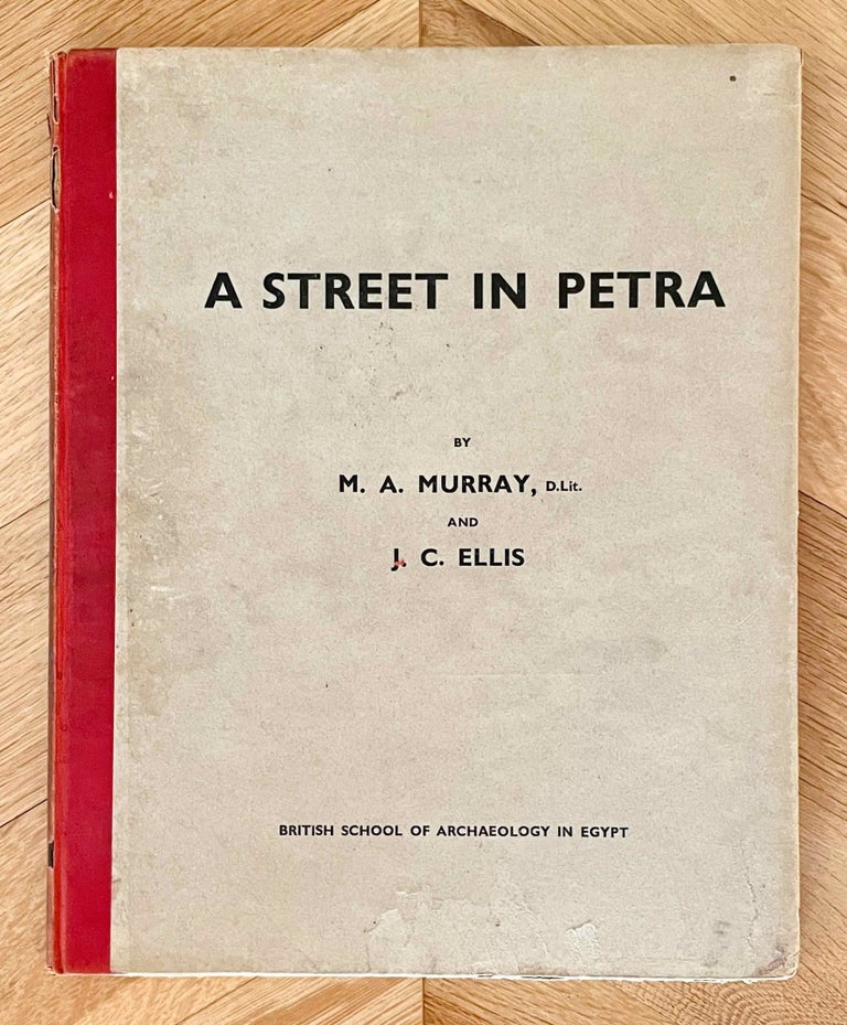 Item #M1186c A street in Petra. MURRAY Margaret Alice - ELLIS J. C.[newline]M1186c-00.jpeg