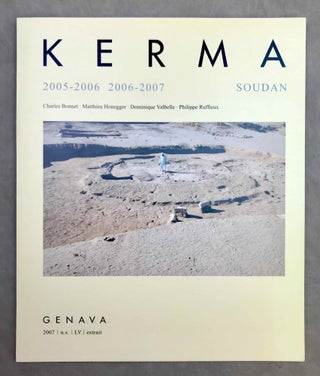 Item #M11875 Les fouilles archéologiques de Kerma (Soudan). Rapport préliminaire sur les...