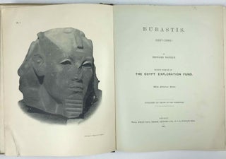 Item #M1187e Bubastis. NAVILLE Edouard