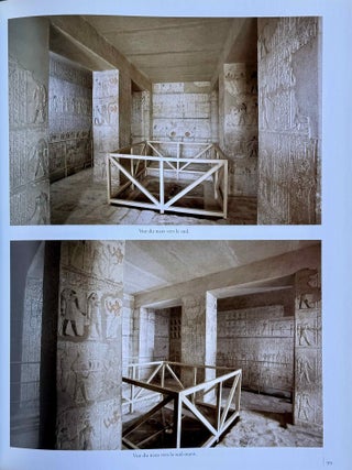 Le tombeau de P&eacute;tosiris &agrave; Touna el-Gebel. Relev&eacute; photographique.,