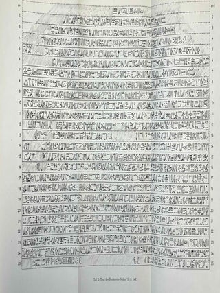 Akademieschriften, 1950-1967. 1) Eine &auml;gyptische Schreibpalette als Rechenbrett. 2) Alt&auml;gyptische Festdaten. 3) Der Denkstein Sethos' I. f&uuml;r die Kapelle Ramses' I. in Abydos. 4) Die Deutung der Geheimnisse des Rituals f&uuml;r die Abwehr des B&ouml;sen. 5) Hieroglyphen - Untersuchungen zum Ursprung der Schrift. 6) Kanais. Der Tempel Sethos I. im Wadi Mia. 7) Die Reinigung Pharaohs in einem memphitischen Tempel (Berlin P 13242). 8) Das sch&ouml;ne Fest vom W&uuml;stentale. Festbr&auml;uche einer Totenstadt. 9) Die Schrift der verborgenen Kammer in K&ouml;nigsgr&auml;bern der 18. Dynastie. (Gliederung, Titel und Vermerke). 10) Zum Kr&ouml;nungstag der K&ouml;nigin Hatscheps&ucirc;t. 11) Zur Kr&ouml;nungstitulatur der Pyramidenzeit. 12) Zum Weltbild der Jenseitsf&uuml;hrer des neuen Reiches.[newline]M11917-14.jpeg