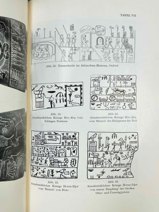 Akademieschriften, 1950-1967. 1) Eine &auml;gyptische Schreibpalette als Rechenbrett. 2) Alt&auml;gyptische Festdaten. 3) Der Denkstein Sethos' I. f&uuml;r die Kapelle Ramses' I. in Abydos. 4) Die Deutung der Geheimnisse des Rituals f&uuml;r die Abwehr des B&ouml;sen. 5) Hieroglyphen - Untersuchungen zum Ursprung der Schrift. 6) Kanais. Der Tempel Sethos I. im Wadi Mia. 7) Die Reinigung Pharaohs in einem memphitischen Tempel (Berlin P 13242). 8) Das sch&ouml;ne Fest vom W&uuml;stentale. Festbr&auml;uche einer Totenstadt. 9) Die Schrift der verborgenen Kammer in K&ouml;nigsgr&auml;bern der 18. Dynastie. (Gliederung, Titel und Vermerke). 10) Zum Kr&ouml;nungstag der K&ouml;nigin Hatscheps&ucirc;t. 11) Zur Kr&ouml;nungstitulatur der Pyramidenzeit. 12) Zum Weltbild der Jenseitsf&uuml;hrer des neuen Reiches.[newline]M11917-23.jpeg