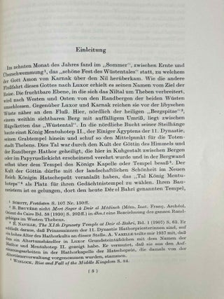 Akademieschriften, 1950-1967. 1) Eine &auml;gyptische Schreibpalette als Rechenbrett. 2) Alt&auml;gyptische Festdaten. 3) Der Denkstein Sethos' I. f&uuml;r die Kapelle Ramses' I. in Abydos. 4) Die Deutung der Geheimnisse des Rituals f&uuml;r die Abwehr des B&ouml;sen. 5) Hieroglyphen - Untersuchungen zum Ursprung der Schrift. 6) Kanais. Der Tempel Sethos I. im Wadi Mia. 7) Die Reinigung Pharaohs in einem memphitischen Tempel (Berlin P 13242). 8) Das sch&ouml;ne Fest vom W&uuml;stentale. Festbr&auml;uche einer Totenstadt. 9) Die Schrift der verborgenen Kammer in K&ouml;nigsgr&auml;bern der 18. Dynastie. (Gliederung, Titel und Vermerke). 10) Zum Kr&ouml;nungstag der K&ouml;nigin Hatscheps&ucirc;t. 11) Zur Kr&ouml;nungstitulatur der Pyramidenzeit. 12) Zum Weltbild der Jenseitsf&uuml;hrer des neuen Reiches.[newline]M11917-30.jpeg