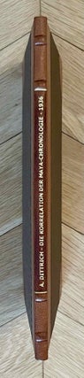 Item #M11921 Die Korrelation der Maya-Chronologie. DITTRICH Arnost