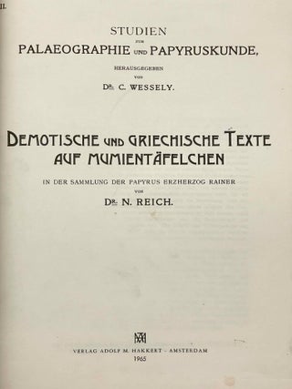 Demotische und griechische Texte auf Mumient&auml;felchen in der Sammlung der Papyrus Erzherzog Rainer[newline]M11927-01.jpeg