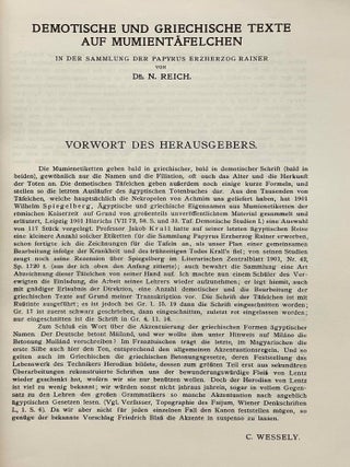 Demotische und griechische Texte auf Mumient&auml;felchen in der Sammlung der Papyrus Erzherzog Rainer[newline]M11927-02.jpeg
