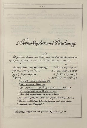 Demotische und griechische Texte auf Mumientäfelchen in der Sammlung der Papyrus Erzherzog Rainer