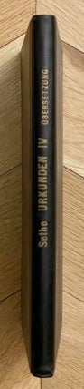 Item #M11928 Urkunden (IV) (Urkunden des Ägyptischen Altertums IV. Abt.) der 18. Dynastie....