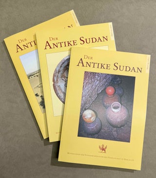Item #M11942a Der antike Sudan. Mitteilungen der Sudanarchäologischen Gesellschaft zu Berlin....