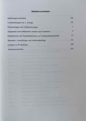 Bibliographie zum Altägyptischen Totenbuch. 2., erweiterte Auflage.