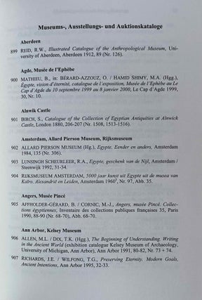 Bibliographie zum Altägyptischen Totenbuch. 2., erweiterte Auflage.