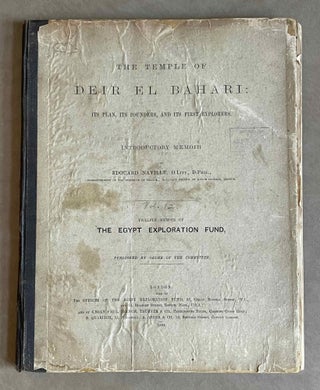 Item #M1197e Deir el-Bahari: Introduction: its plan, its founders and its first explorers....