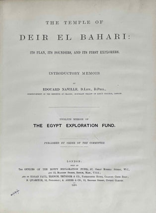 Deir el-Bahari: Introduction: its plan, its founders and its first explorers[newline]M1197e-04.jpeg