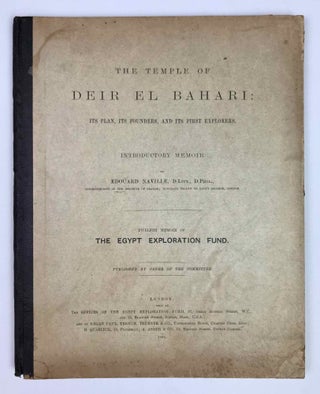 Item #M1197g Deir el-Bahari: Introduction: its plan, its founders and its first explorers....[newline]M1197g-00.jpeg
