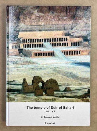 Item #M1197j Deir el-Bahari, complete set of 7 volumes in one. Modified reprint version....