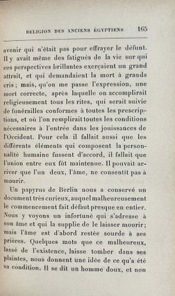 La religion des anciens Egyptiens - 6 conférences faites au Collège de France en 1905[newline]M1198-05.jpeg