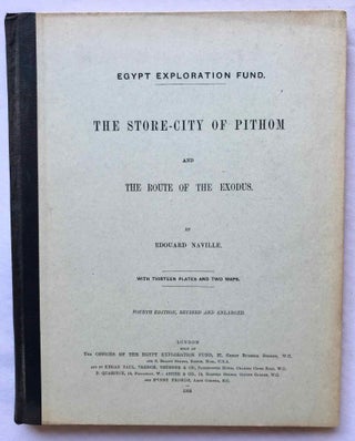 Item #M1199c The store-city of Pithom and the Route of the Exodus. NAVILLE Edouard[newline]M1199c.jpg
