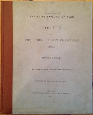 Item #M1202 Goshen and The shrine of Saft el-Henneh. 1885. NAVILLE Edouard[newline]M1202.jpg