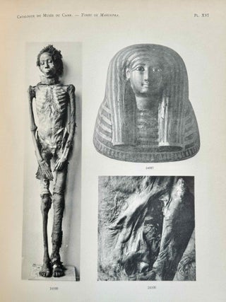 Fouilles de la Vallée des Rois (Catalogue Général du Musée du Caire, Nos 24001-24990). 2 volumes (complete set)