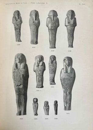 Fouilles de la Vallée des Rois (Catalogue Général du Musée du Caire, Nos 24001-24990). 2 volumes (complete set)
