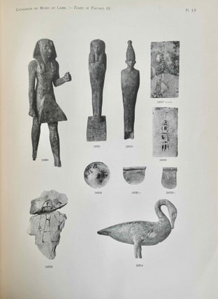 Fouilles de la Vallée des Rois (Catalogue Général du Musée du Caire, Nos 24001-24990). 2 volumes (complete set)