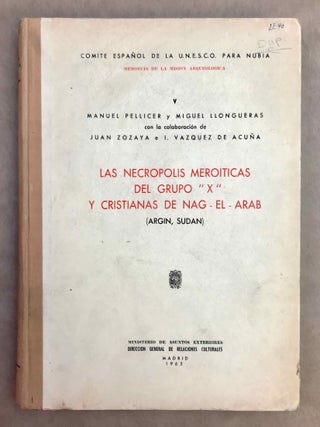 Memorias de la Misi&oacute;n Arqueol&oacute;gica Espa&ntilde;ola en Nubia (Egipto y Sud&aacute;n) 1, 2, 3, 4, 5, 7, 8 & 9.[newline]M12038-20.jpeg