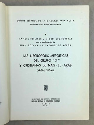 Memorias de la Misi&oacute;n Arqueol&oacute;gica Espa&ntilde;ola en Nubia (Egipto y Sud&aacute;n) 1, 2, 3, 4, 5, 7, 8 & 9.[newline]M12038-21.jpeg