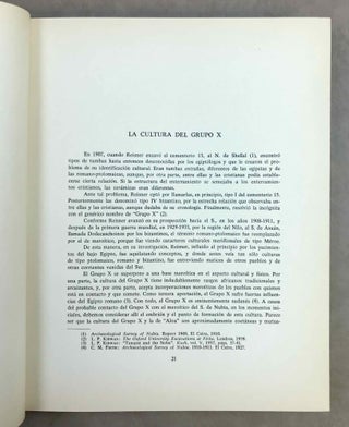 Memorias de la Misión Arqueológica Española en Nubia (Egipto y Sudán) 1, 2, 3, 4, 5, 7, 8 & 9.