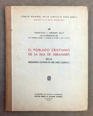 Memorias de la Misión Arqueológica Española en Nubia (Egipto y Sudán) 1, 2, 3, 4, 5, 7, 8 & 9.